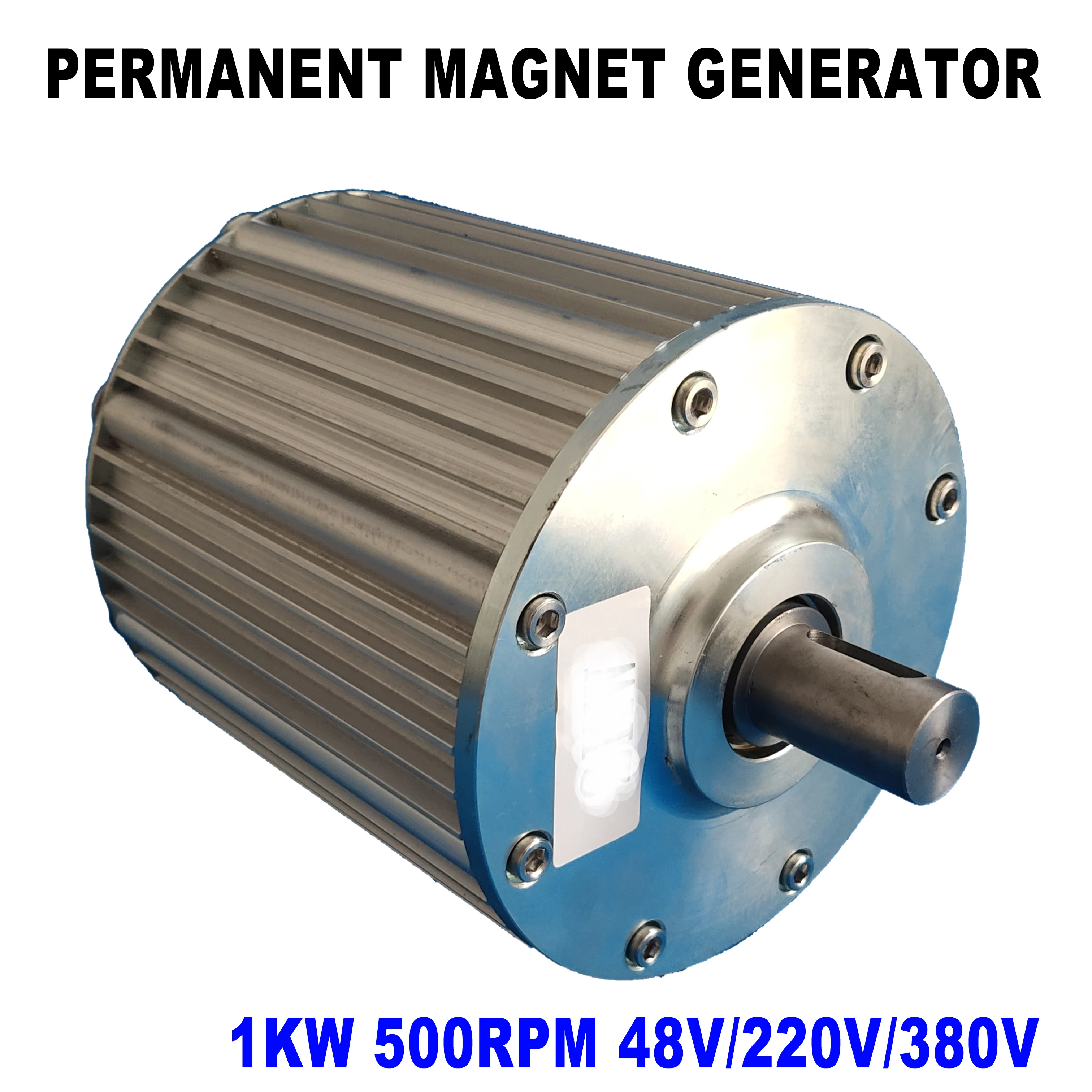 1000w 1kw 500rpm 24v/48v Low Rpm Horizontal Wind Generator/ Permanent