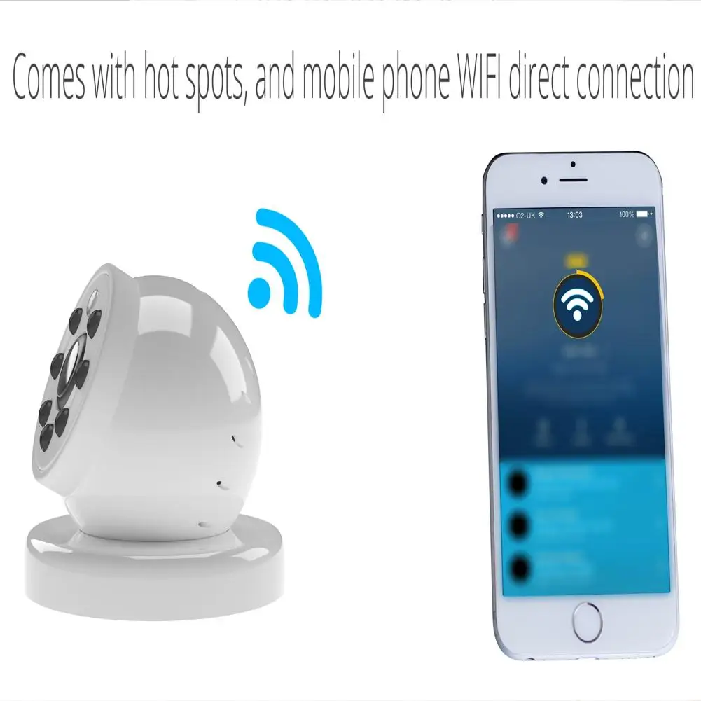 Smart Mini HD 1080P IP Camera Wireless Home Security Camera Wifi Night Vision CCTV Camera Baby Monitor 1280*1080