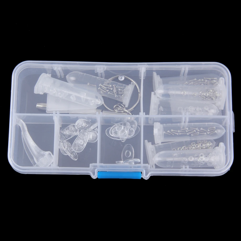 

Sun Glasses Eyeglass Optical Repair Tool Screw Nut Nose Pad Assortment Set Worldwide Store