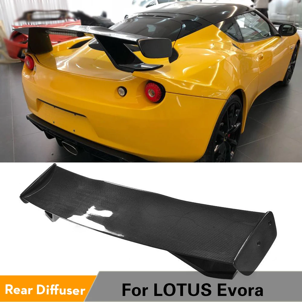 

Задний спойлер для LOTUS Evora S 400 410 GT430 Sport 2010-2016, углеродное волокно, задний спойлер багажника