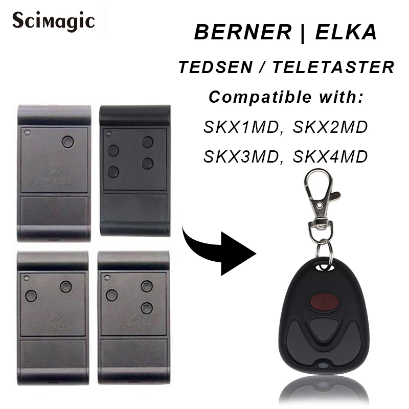 Skx2md Nouveau Compatible Berner expédition depuis l'Allemagne 433,9 MHz télécommandes Fernb. 