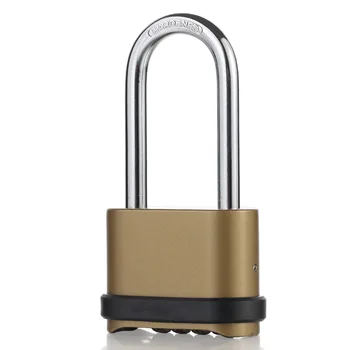 

Extended Large Four Digit Bottom Password Lock Gate Warehouse Logistics Vehicle Padlock K25008
