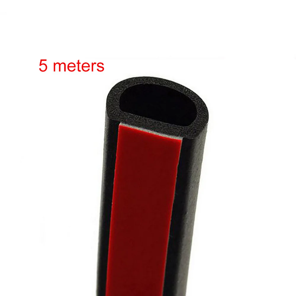 

Auto Rubber Seals 5M Z L B P Big-D small-D Shape Insulation For The Car Door Seal Rubber Strip Noise Insulation Sealing Strip