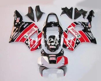 

4Gifts New ABS Motorcycle Full Fairings Kit Fit For HONDA CBR954RR CBR954 954 2002 2003 Body set red black