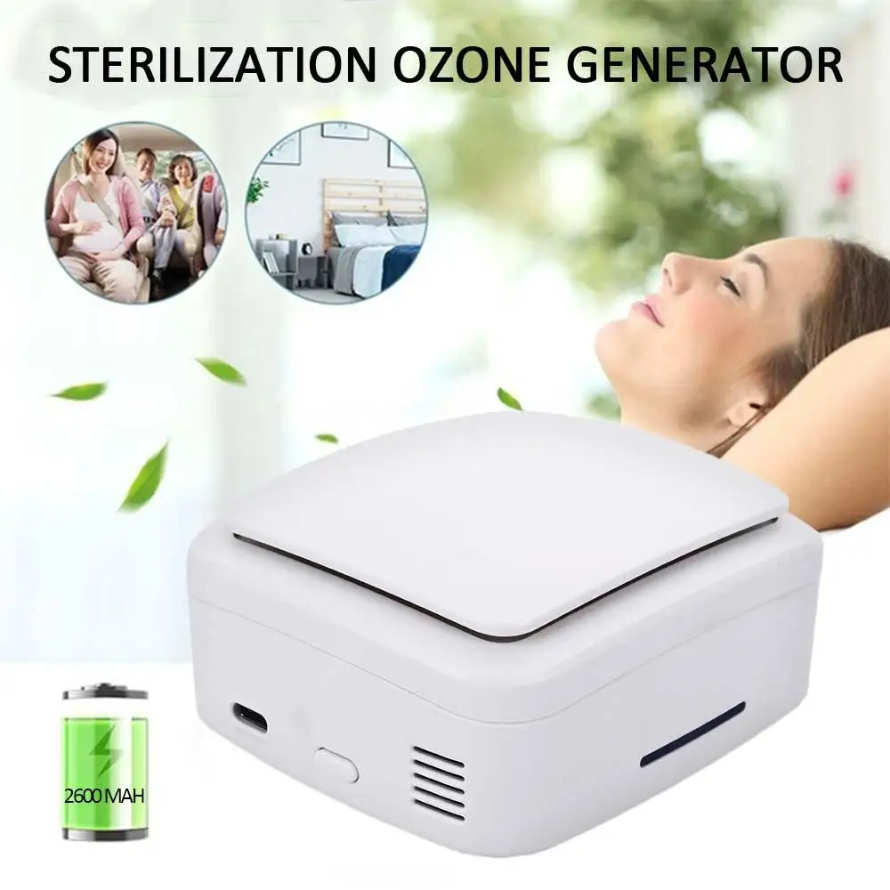 

Ozone Disinfection Disinfection Machine Ozone Generator Useful Small Portable Type-C Interface Timing Built-In Lithium Battery