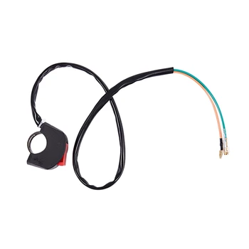 

New Motorcycle ATV 7/8" Handlebar Headlight Fog Spot Light ON-OFF Kill Switch