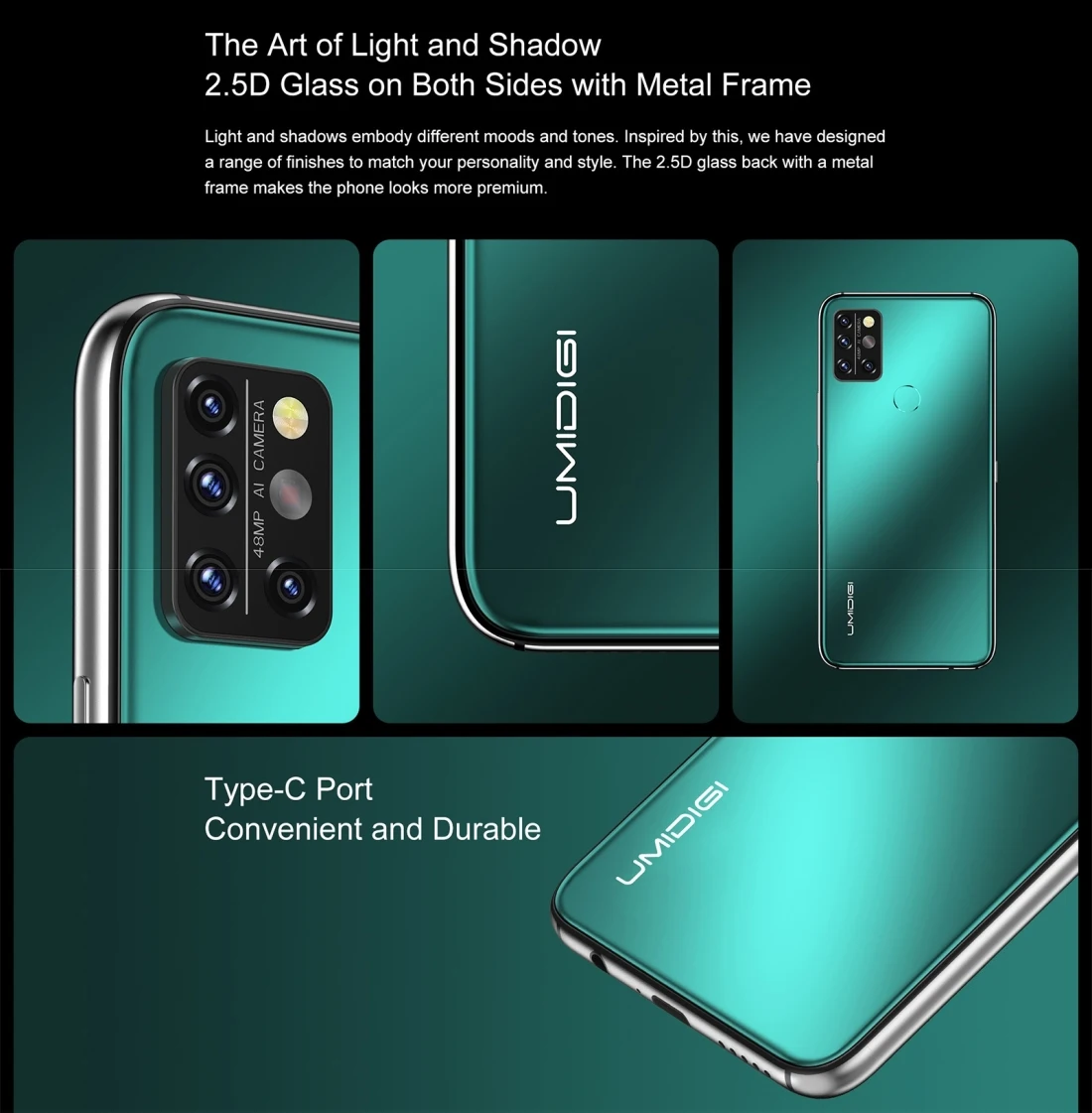 UMIDIGI A9 Pro 6GB 128GB 4150mAh Battery Face ID Fingerprint ID 6.3 inch Android 10 MTK Helio P60 Octa Core 4G OTG Smartphone poco best camera phone