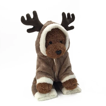 

Pet Dog Clothes Christmas Costume Cute Cartoon Clothes For Small Dog Cloth Costume Cartoon Elk Christmas Clothes Dog Supplies