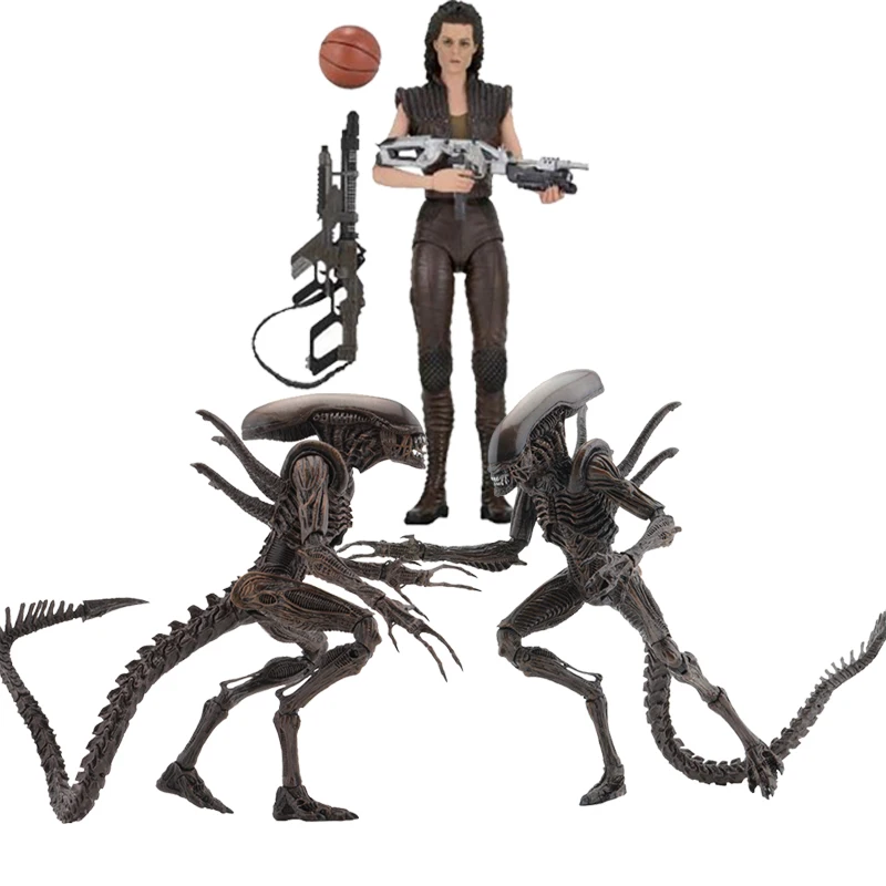 NECA Alien Series 14 recreation Xenomorph Warrior Ripley 8 фигурка игрушки куклы подарок на Рождество