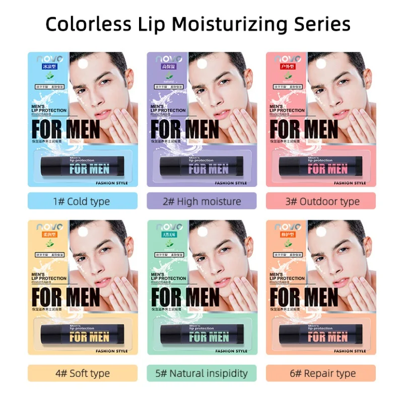 Long-lasting Moisturizing Dry Chapped Lips Balm Hydrating Lipstick For Men Repairing The Cracked Lips