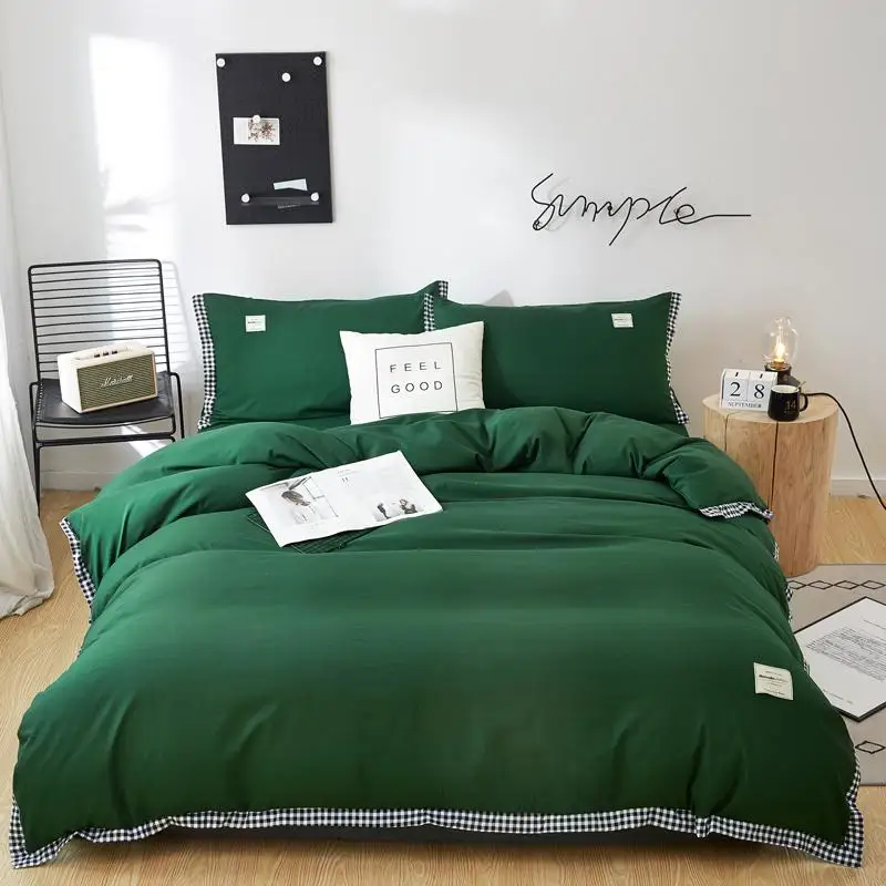 

48 New Room decoration full queen king size bedding set single/Double bed-Christmas gift Soft comfortable bedding sets