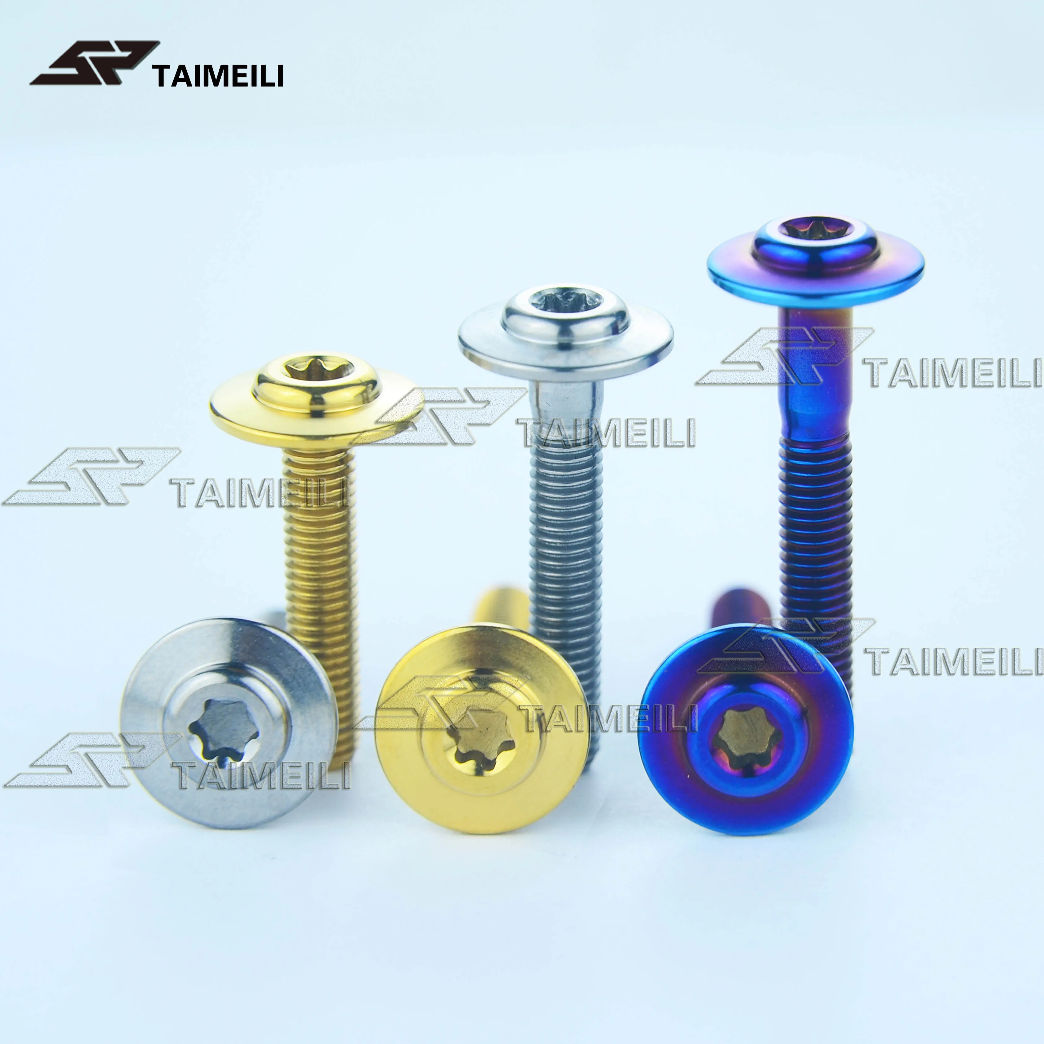 Титановые винты TAIMEILI с головкой-бабочкой m5x25 мм/30 мм/35 мм винтовой корпус