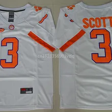 Новое поступление высокое качество NCAA Artavis Scott#3 футболка колледжа Спорт Джерси S-XXXL
