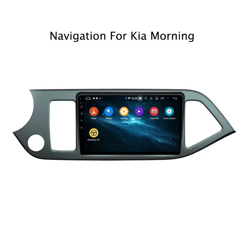 Clearance 9" Android Octa Core 4G RAM 32G ROM Car Radio Multimedia Player Navigation GPS For Kia Morning 2011 2012 2013 2014 2015 5