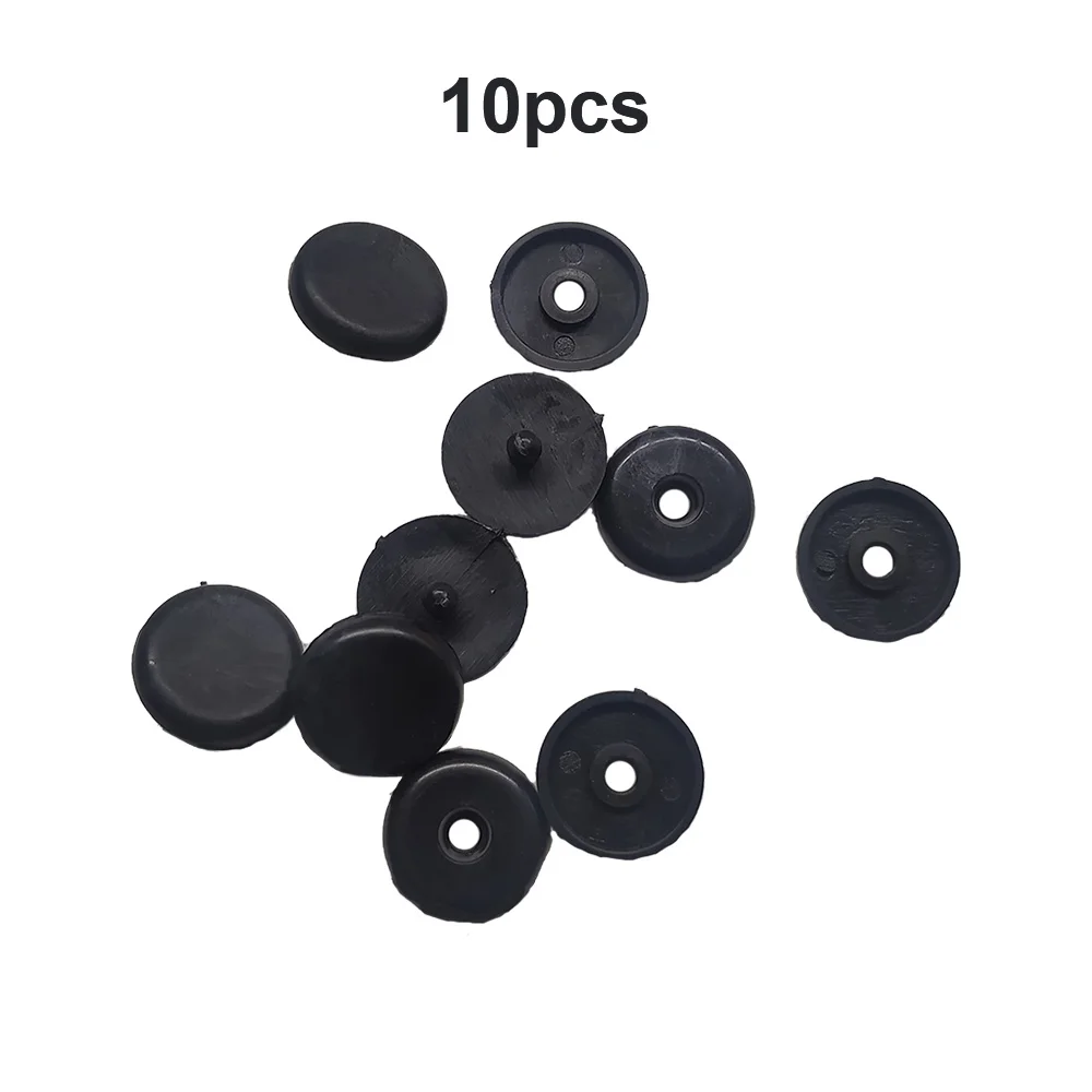 10 Pieces Auto Parts Black Plastic Car Seat Belt Stopper Pitch Limit Buckle Clip Retainer Seat Belt Stop Button Accessories