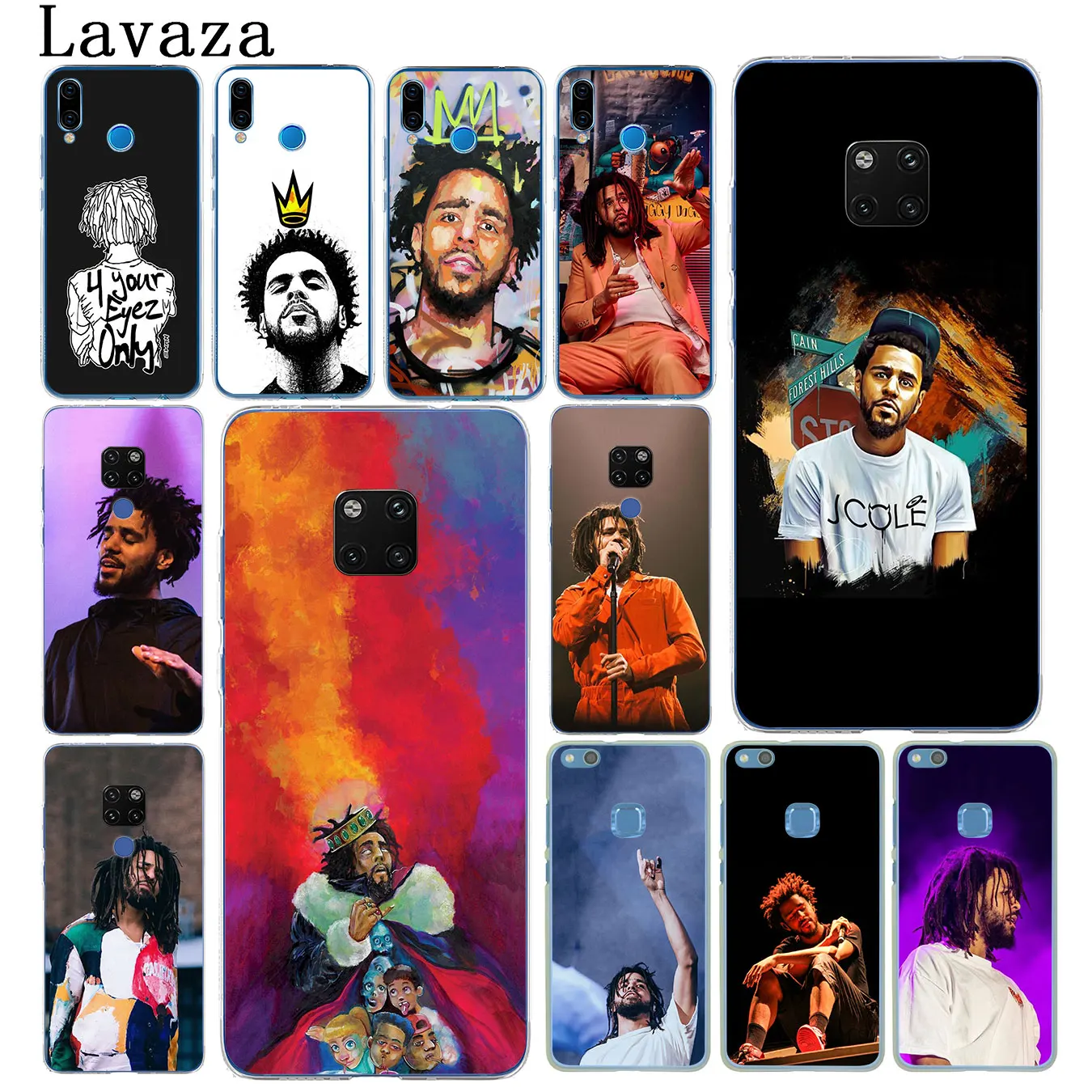 Чехол для телефона Lavaza J Cole Rap Hot singer Huawei Mate 30 20 Pro 10 Lite Y6 Prime Nova 5I 4 3i 3 2i 2 | Мобильные