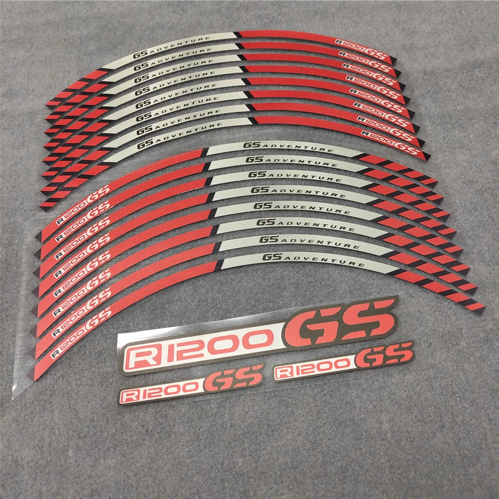 Для BMW R1200GS R1200 GS R 1200 Защитная Наклейка для гонок колесные наклейки 17 дюймовый обод