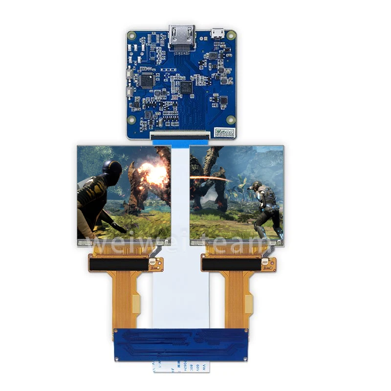 

VR Display 2.9 Inch 2k 1440*1440 IPS LCD AR HMD Screen MR Panel MIPI Controller Board LS029B3SX04