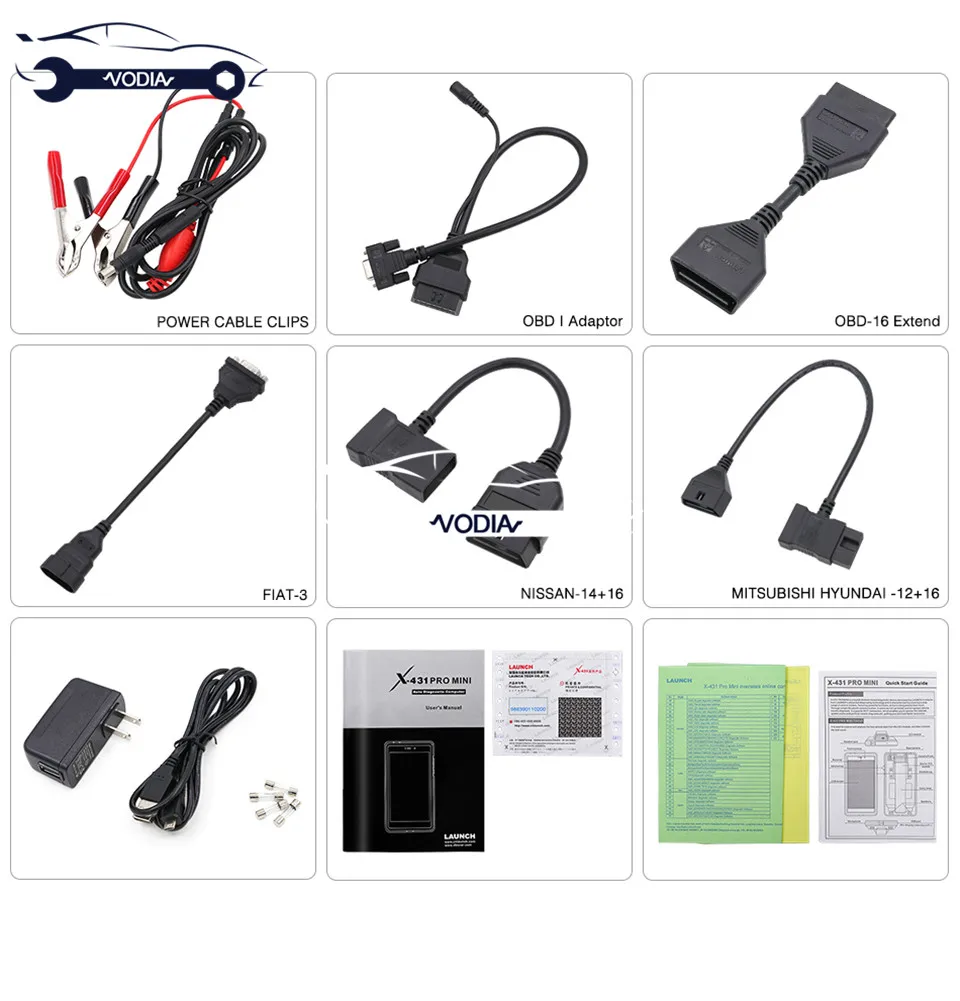 LAUNCH X431 PROS мини двунаправленный сканер OBD2 диагностический сканер считыватель кодов WiFi и Bluetooth OBD2 автомобильный сканер