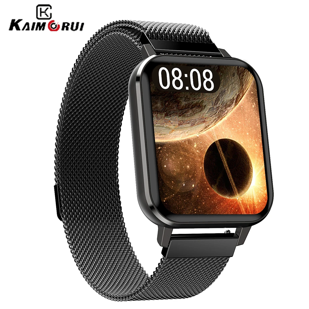 2020 Смарт-часы 1 78 дюймов Большой экран IP68 ЭКГ измерительные DIY Watchface сменный