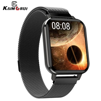 

2020 Smart Watch 1.78 Inch Big Screen IP68 ECG Measuring Smartwatch DIY Watchface Replaceable strap Blood Pressure Oxygen Reloje