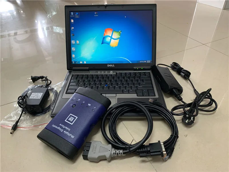 Wifi MDI с d630 ноутбук для G/M MDI множественный диагностический интерфейс инструмент SSD wifi многоязычный сканер электрические тестеры