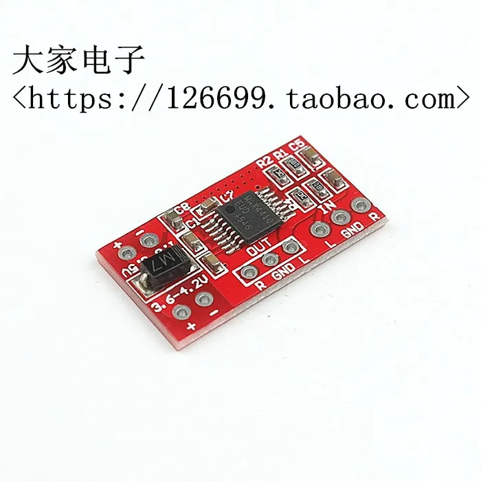 

2pcs Max4410 Earphone Amplifier Board Earphone Amplifier Module Effect Exceeds Tda1308