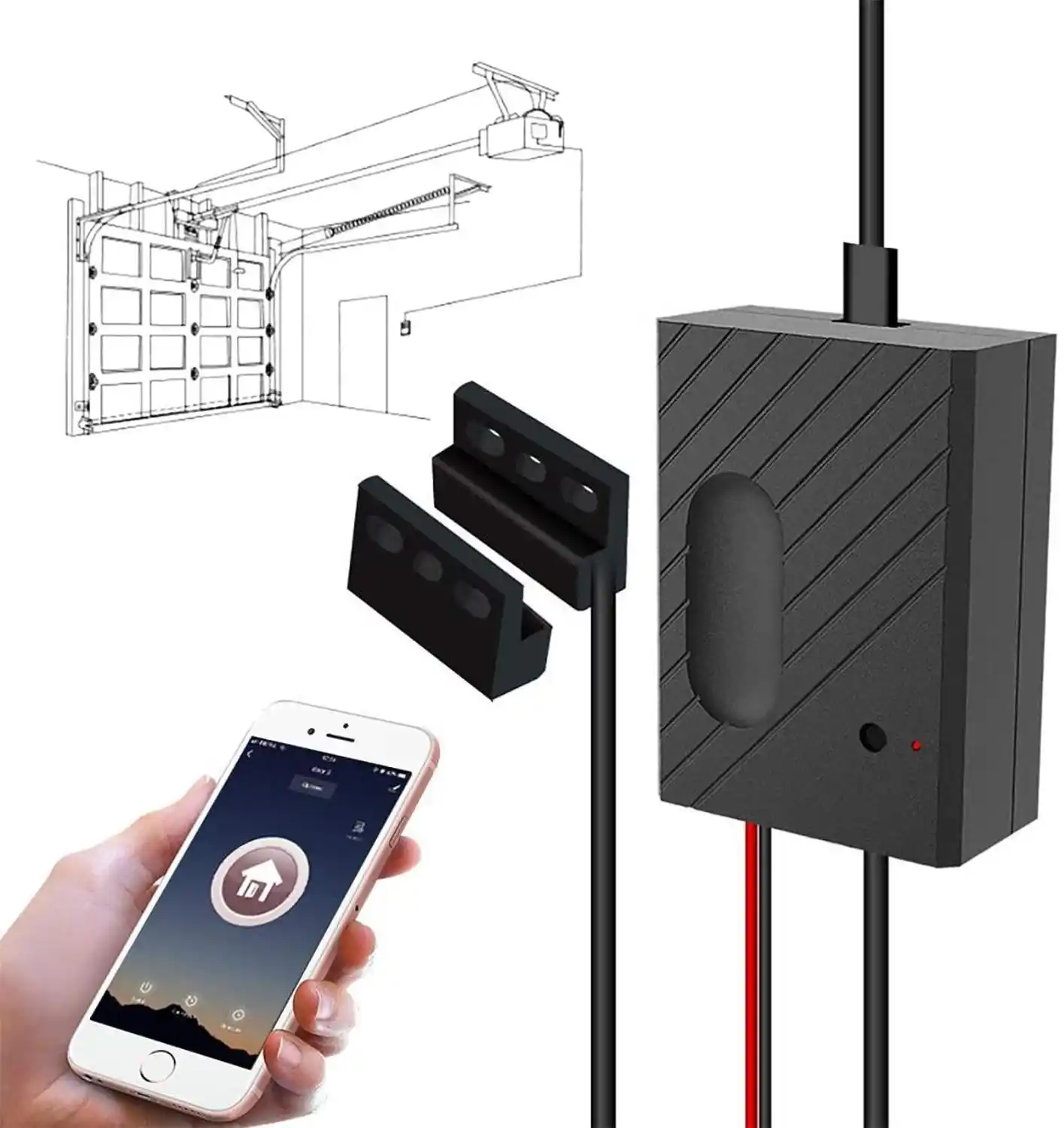 smart gate opener alexa