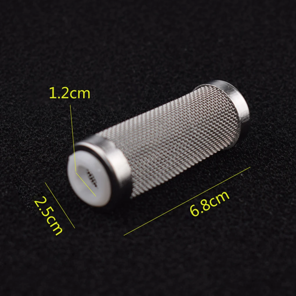 12mm 16mm Stainless Steel Filter Mesh Shrimp Nets Aquarium Shrimp Guard for Fish Tank Cleaning Net