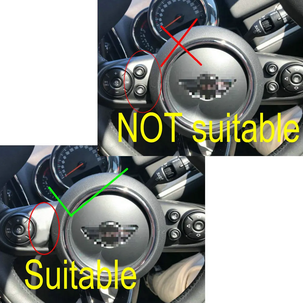 Наклейка на руль MINI Countryman F60 для Clubman F54 Cooper F56 F57 аксессуары Cooper|Наклейки салона