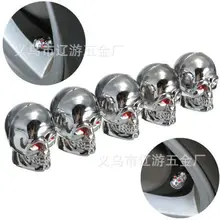 Крышка клапана автомобиля(с костяным черепом)/клапан/Универсальная крышка клапана велосипеда qi zui mao