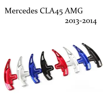 

2pcs Blade-Alloy-Steering-Wheel-Shift-Paddle-Shifter-Extension-For-Mercedes-CLA45-AMG