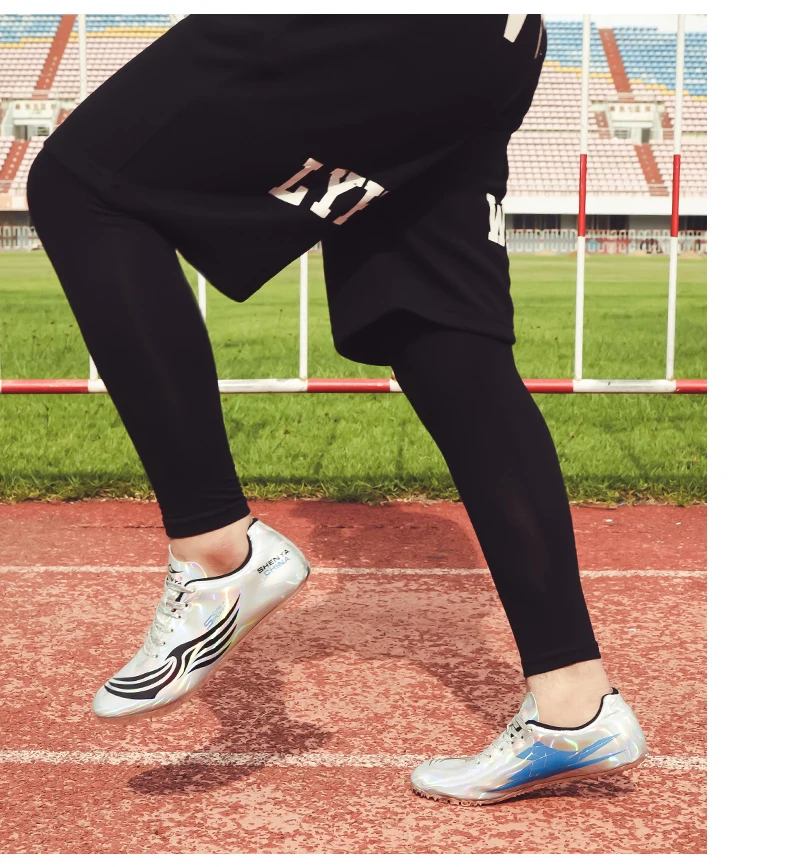 Атлетические шиповки обувь для мужчин трек и поле обувь для женщин легкие удобные беговые ногти Кроссовки мужские спортивные тренировочные туфли