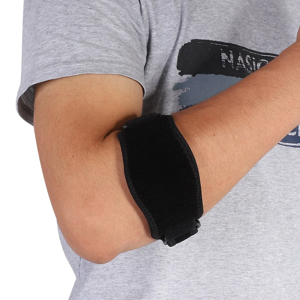 1 Pair Adults Elbow Support Brace Protector Pad Guard Strap for Sports