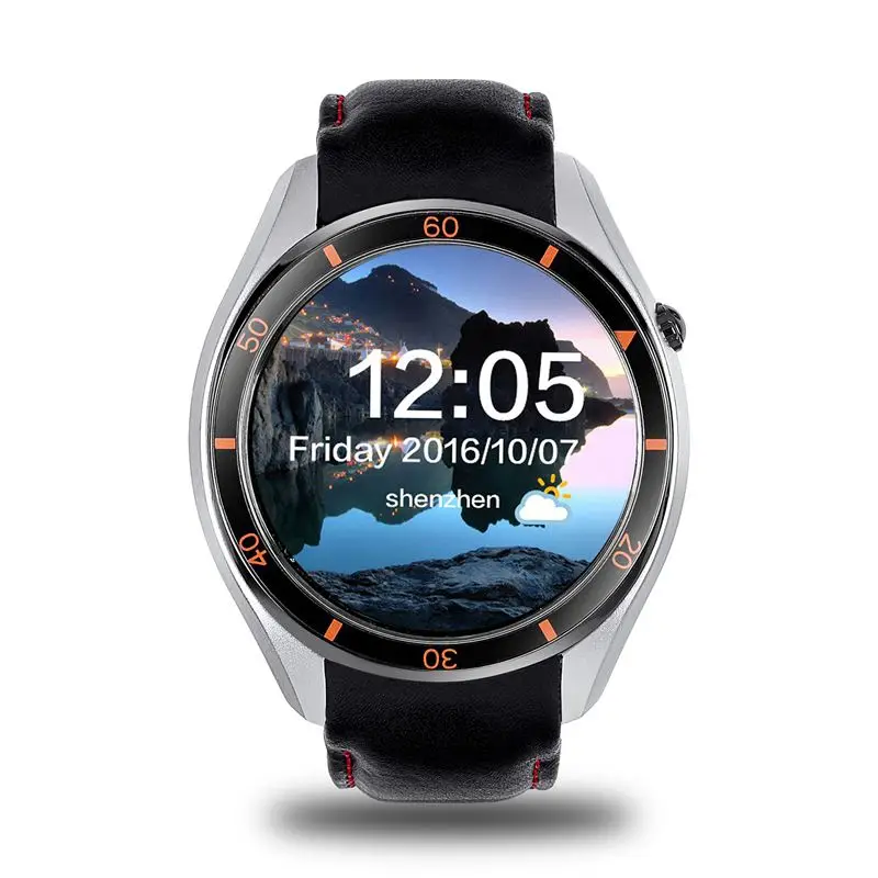 i3 Smart Watch MTK6580 Android 5.1 Sport Wristband SIM Card 3G WIFI GPS Google Play Heart Rate Smartwatch Silver