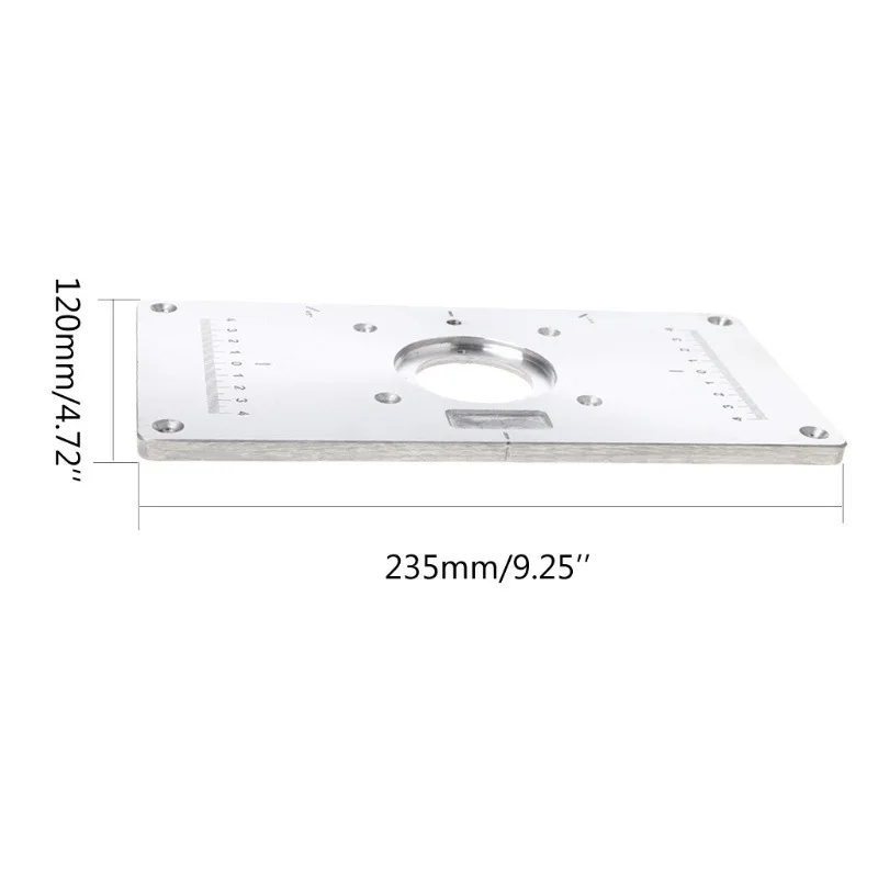 New 235mm x 120mm x 8mm wood trimming machine flip panel Wood trimming machine flip board