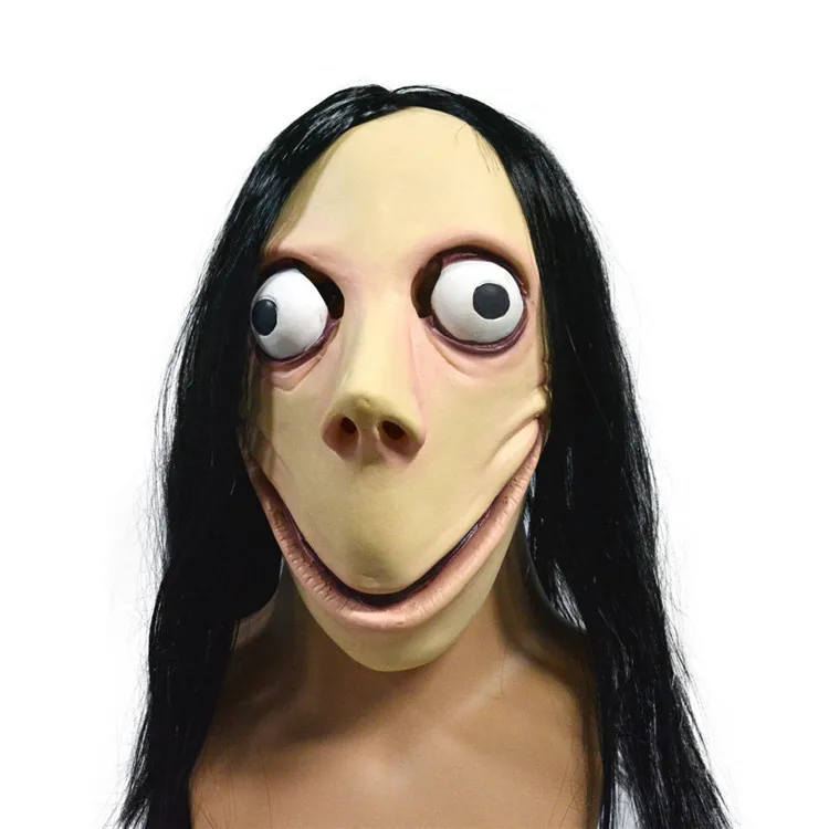 FAROOT маска для Хэллоуина игры в Смерти MOMO Без взрыва стиль страшный натуральный