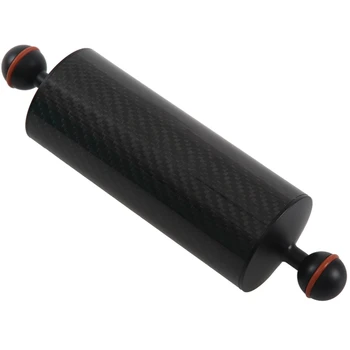 

Carbon Fiber Float Buoyancy Aquatic Arm Dual Ball Floating Arm Diving Camera Underwater Diving Tray 80Mm