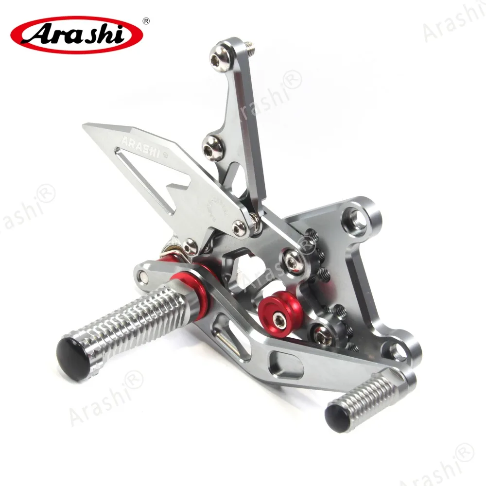 Arashi аксессуары для мотоциклов Rider подножки для TRIUMPH speed тройной 1050 2005-2010 Rider Регулируемые подножки Rearset