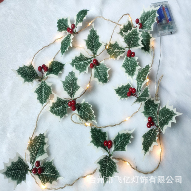 20LED Creative Christmas Pine Cone String Light Copper Wire Lantern For Wedding Christmas Tree Home Party Decoration Lamp