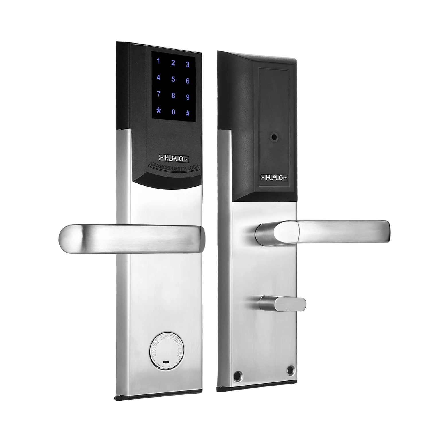 Умный дверной замок безопасности три способа разблокировки 384 M1 RF карты 10 групп паролей аварийные механические ключи комбинированные замки