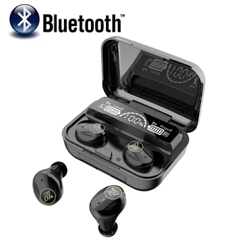 

Wireless Headphones Call Earphones Touch Earbuds Sports Running Headset TWS HIFI 3D Bluetooth 5.1 HD USB Charging Case 10 32 120