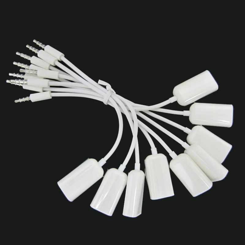 Baru 3.5Mm Double Earphone Headphone Splitter Kabel Adaptor Jack Plug Kabel Audio Aksesoris Handphone