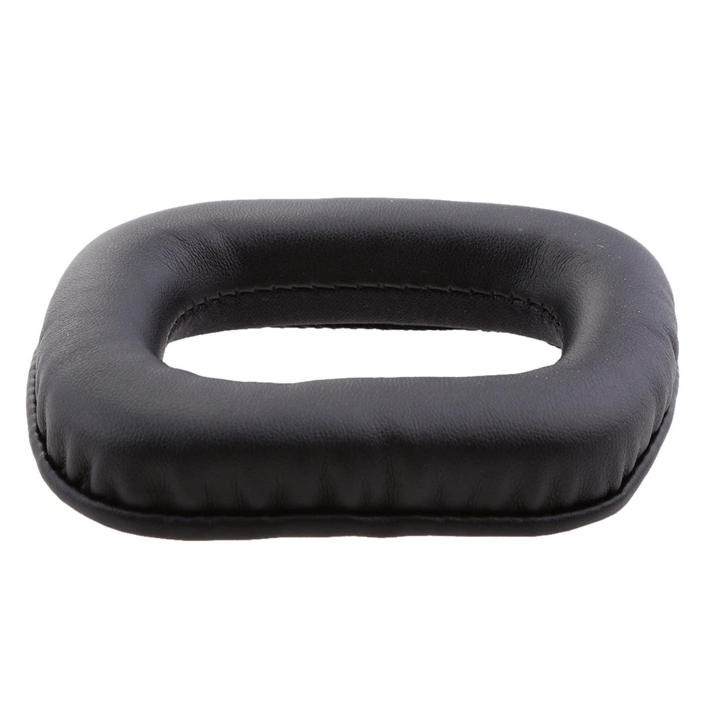 Soft Memory Foam Black Soft Protein Leather Headphone Cushion Pads Earpads Cover For Logitech G35 G930 G430 F450