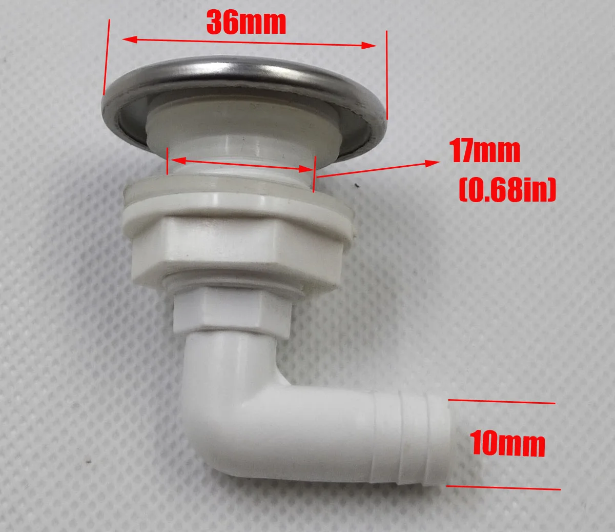 Bathtub spa stainless steel connecting air jet massage bathtub air jet hot tub blower nozzle 60-15