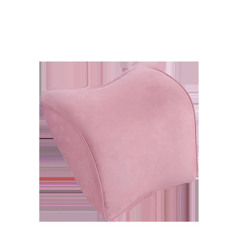 1 комплект розовый милый женский стул для девочек подушка для автомобильного сиденья Подушка для сиденья с эффектом памяти подушка для спины розовый серый