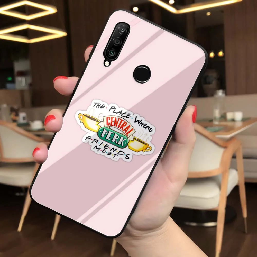 Lavaza друзья минималистский serie TV закаленное Стекло мягкий чехол для Huawei Honor 8x9 P Smart Коврики 20 P10 P20 P30 Lite Pro крышка