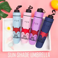 Складной зонт от солнца, для дома, для отдыха на открытом воздухе, подарки для девочек, портативный зонт, многоцветный ручной Модный зонт