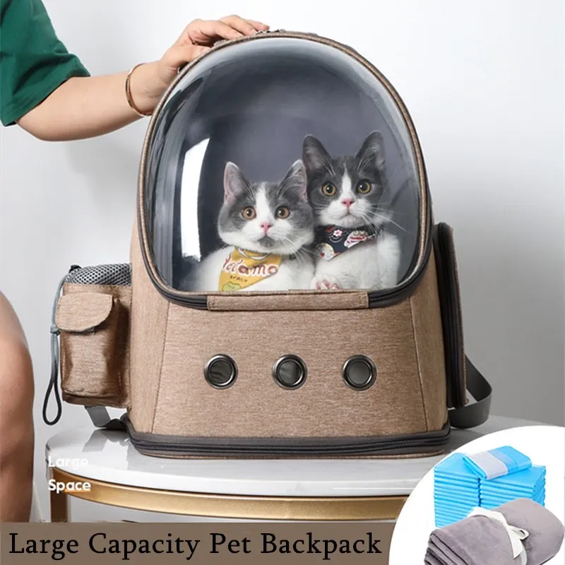 Mochila De Transporte para mascotas, bolsa de burbujas Premium Space  Capsule, mochila de viaje para gatos y perros, mochila para  exteriores|Portabebés y cochecitos| - AliExpress