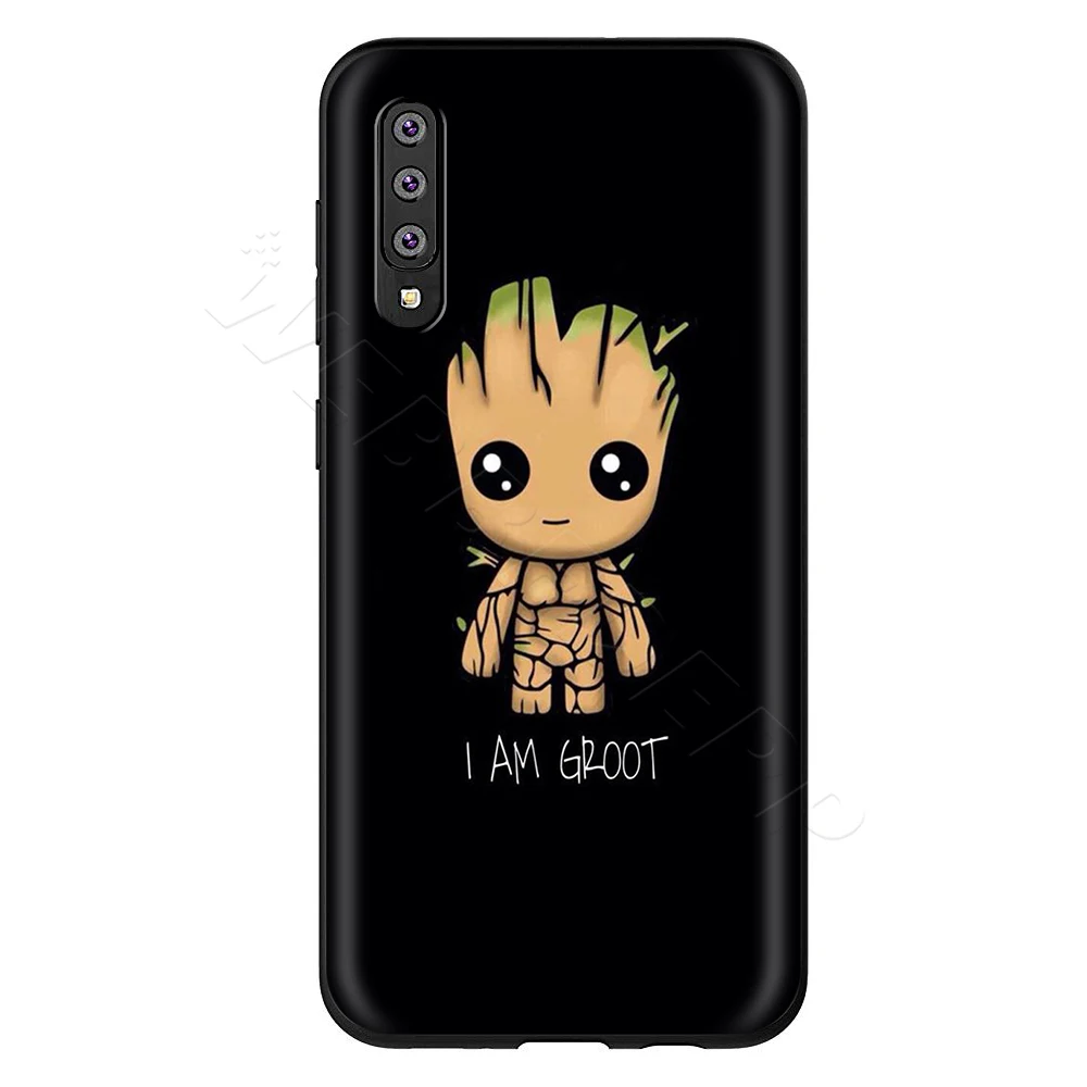 Webbedepp стражи Галактики Грут с героями комиксов Марвел, чехол для samsung Galaxy S7 S8 S9 S10 Edge Plus Note 10 8 9 A10 A20 A30 A40 A50 A60 A70